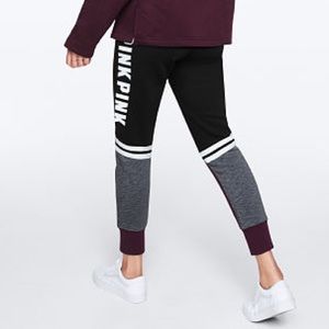 PINK sweatpants high waist skinny joggers